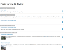 Tablet Screenshot of eivindferie.blogspot.com