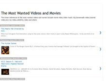 Tablet Screenshot of most-wanted-videos.blogspot.com