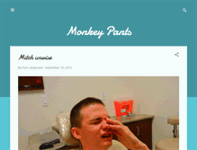 Tablet Screenshot of monkeypantsjorg.blogspot.com