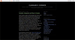 Desktop Screenshot of cannabiscorner.blogspot.com