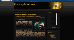 Desktop Screenshot of clasarte.blogspot.com