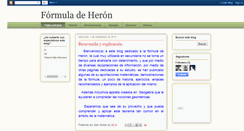 Desktop Screenshot of formulaheron.blogspot.com