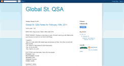 Desktop Screenshot of globalstqsa.blogspot.com