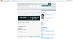 Desktop Screenshot of gosorio.blogspot.com