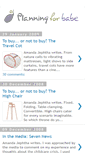 Mobile Screenshot of planningforbabe.blogspot.com