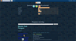 Desktop Screenshot of mundodoclubpenguinbr.blogspot.com