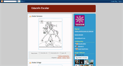 Desktop Screenshot of educein-escolar.blogspot.com