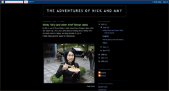 Desktop Screenshot of nickandamy.blogspot.com