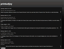 Tablet Screenshot of printsofjoy.blogspot.com
