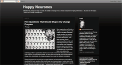 Desktop Screenshot of happyneurones.blogspot.com