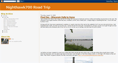 Desktop Screenshot of nighthawk700-road-trip.blogspot.com
