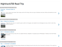 Tablet Screenshot of nighthawk700-road-trip.blogspot.com