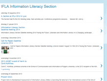 Tablet Screenshot of ifla-il-section.blogspot.com