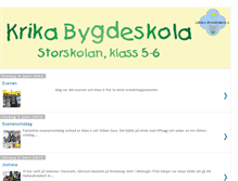 Tablet Screenshot of klass23krika.blogspot.com