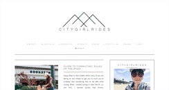 Desktop Screenshot of citygirlrides.blogspot.com