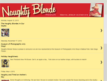 Tablet Screenshot of naughtyblonderedux.blogspot.com