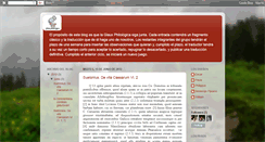 Desktop Screenshot of glauxphilologica.blogspot.com