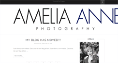 Desktop Screenshot of ameliaannephotography.blogspot.com