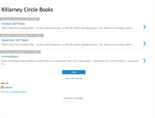 Tablet Screenshot of killarneycirclebooks.blogspot.com