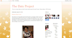 Desktop Screenshot of 52datesproject.blogspot.com