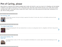 Tablet Screenshot of pintofcarlingplease.blogspot.com
