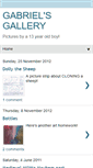 Mobile Screenshot of gabriels-gallery.blogspot.com