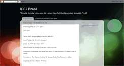Desktop Screenshot of icejbrasil.blogspot.com