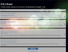 Tablet Screenshot of icejbrasil.blogspot.com