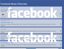 Tablet Screenshot of facebook-songs.blogspot.com