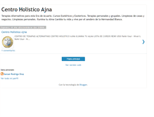 Tablet Screenshot of centroholisticoajna.blogspot.com