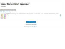 Tablet Screenshot of graceorganizer.blogspot.com