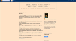 Desktop Screenshot of elisabeth-isabella.blogspot.com