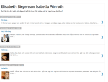 Tablet Screenshot of elisabeth-isabella.blogspot.com