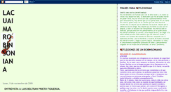 Desktop Screenshot of lacuaimarobinsoniana.blogspot.com