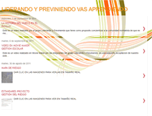 Tablet Screenshot of liderandoypreviniendo.blogspot.com