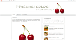 Desktop Screenshot of percorsigolosi.blogspot.com