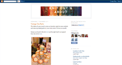 Desktop Screenshot of knitoutandabout.blogspot.com