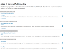 Tablet Screenshot of mizzdluvsmultimedia.blogspot.com