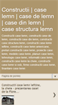 Mobile Screenshot of constructii-case-lemn.blogspot.com