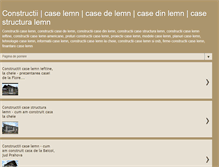 Tablet Screenshot of constructii-case-lemn.blogspot.com