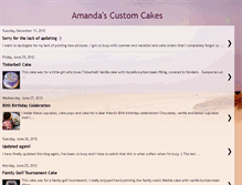 Tablet Screenshot of amandascustomcakes3.blogspot.com