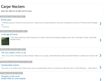 Tablet Screenshot of acarpenoctem.blogspot.com