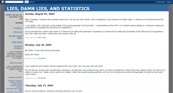 Desktop Screenshot of liesdamnliesandstatistics.blogspot.com