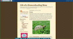 Desktop Screenshot of lifeofahomeschoolingmom.blogspot.com