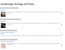Tablet Screenshot of iains-archaeologyheritageandtrains.blogspot.com