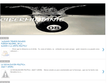 Tablet Screenshot of cibermilitante08.blogspot.com