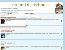 Tablet Screenshot of cerebraldistortion.blogspot.com