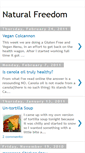 Mobile Screenshot of freedomlivingnatural.blogspot.com