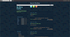 Desktop Screenshot of mymanyoutfits.blogspot.com