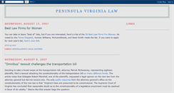 Desktop Screenshot of peninsulalaw.blogspot.com